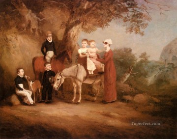 Le cheval de la famille Marriott John Ferneley Snr Peinture à l'huile
